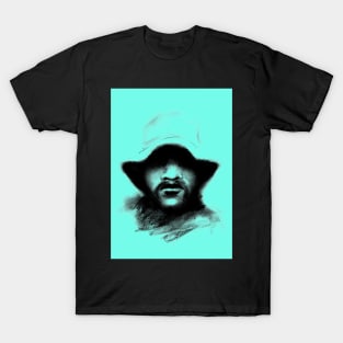 Copy of Copy of Copy of rebel, sturdy man with bucket hat T-Shirt